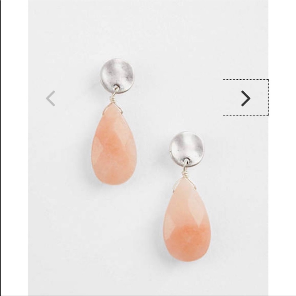 J.Jill pink horizons drop earring